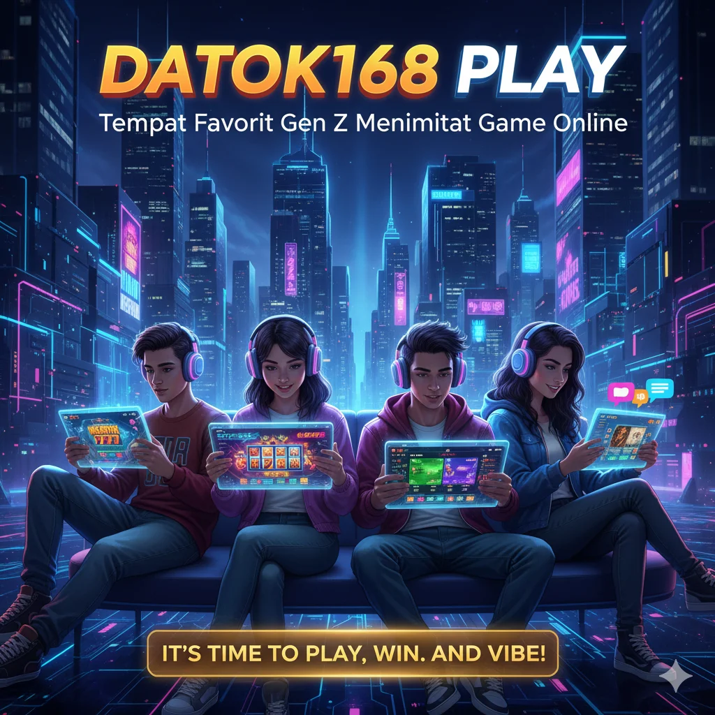 DATOK168 PLAY! It's time to play, win, and vibe!